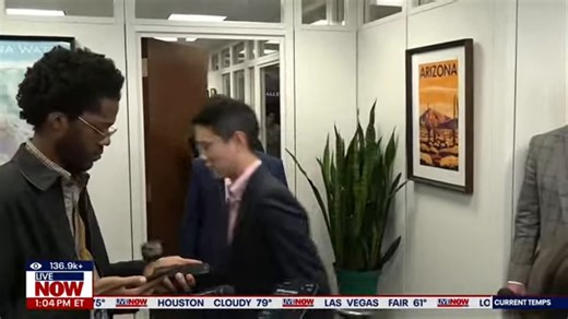 JUST NOW: Sen. Gallego (D-AZ) calls a press conference to address rumors that he was in the room with Eric Swalwell while he was conducting himself inappropriately with a sex workerGALLEGO: "To be clear again I had no knowledge of predatory behavior, Sexual assault or harassment." "People are using this as an excuse to attack me, lie about me, and lie about my family..."