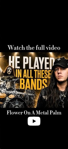 Joey Jordison plays with KORN | #korn #joeyjordison