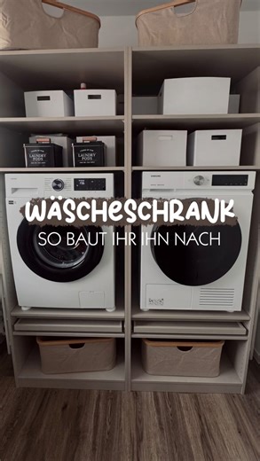 Annika Hohensee | 𝗔𝗡𝗟𝗘𝗜𝗧𝗨𝗡𝗚: DIY WÄSCHESCHRANK 🄰🄽🅉🄴🄸🄶🄴 So viele von euch haben mein Reel zum Wäscheschrank aus nem 𝗜𝗞𝗘𝗔 𝗣𝗔𝗫 gesehen & abgespeichert. Ich... | Instagram