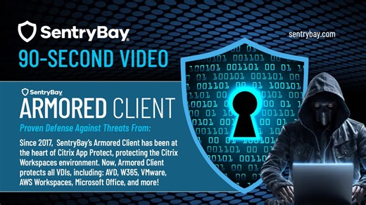 How Armored Client protects Citrix Workspaces | SentryBay posted on the topic | LinkedIn