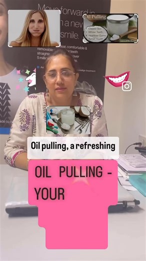 Stunning Smilez on Instagram: "stunningsmilez10 Oil pulling: Discover the natural magic of oil pulling - a centuries- old practice for promoting oral health. How to do oil pulling in 4 simple steps: 1 . Measure one tablespoon of oil such as coconut, olive, or sesame oil. 2 . Swish it around in your mouth for 15-20 minutes, being careful not to swallow any . 3 . Spit the oil into a trash can once you’re done, and not into the sink or toilet as it can cause clogging. 4. Rinse your mouth well with 