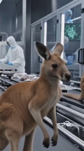 How Shoes Are Made from Kangaroo Leather #shorts