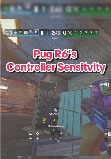 Pug R6’s Controller Settings #rainbow6siege #rainbowsixsiege #console #rainbowsix #r6settings