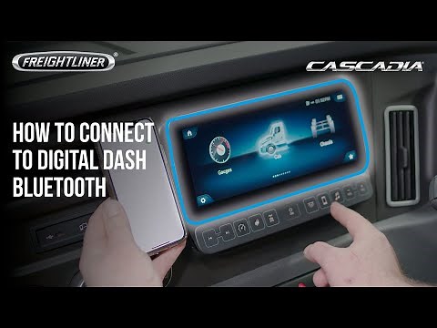 Freightliner Cascadia Instructional Video - Connecting to HMI Dash