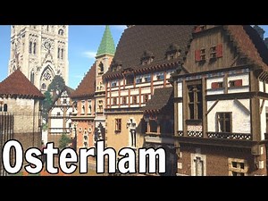 Minecraft Medieval City Townhouses | Osterham 6