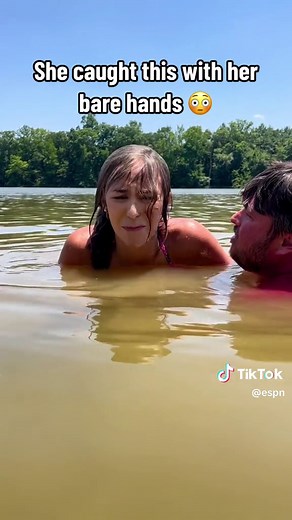 Girl Noodling for Catfish Adventure | Alyssa Hall