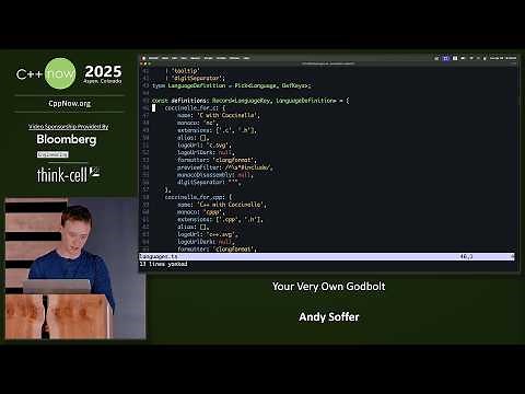 Lightning Talk: Your Very Own Godbolt - Andy Soffer - C++Now 2025