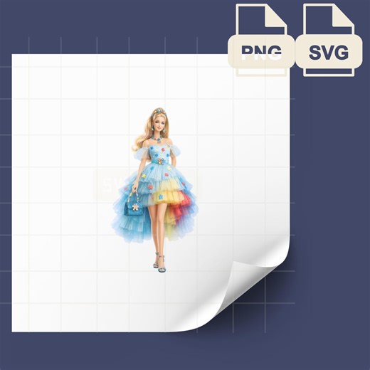 Barbie PNG, Autism Awareness Barbie Style PNG, Neurodiversity Puzzle Colors Doll Graphic, Autism Advocate Design, Special Education Clipart - Etsy