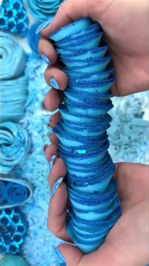 Blue soap crushing..‪@TheRelaxingEnd‬