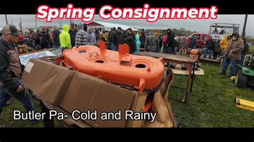 13K views · 129 reactions | Kerr’s Auction Service is working with Croll's Mills auction service at this consignment auction in Butler Pa. This video has nothing but a Local Tractor shop's overstock inventory. Our Merch Store: https://www.teepublic.com/user/dust-deals #auction #sold #fyp #kubota | Country Road Bidding | Facebook