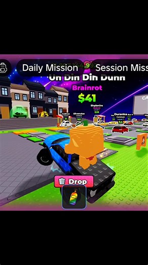 🔥 Finally Stole The Udin Din Dun Brainrot Car From Police's Base 💀