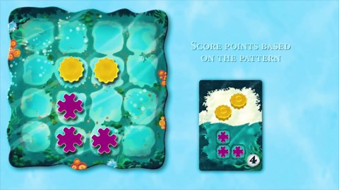 Asmodee Reef Board Game (2nd Edition) - Grow Your Coral Reef with Colors and Patterns, Fun Family Strategy Game for Kids & Adults, Ages 8+, 2-4 Players, 30-45 Minute Playtime