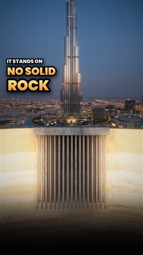 The Tallest Building on Earth Has No Solid Rock Under It