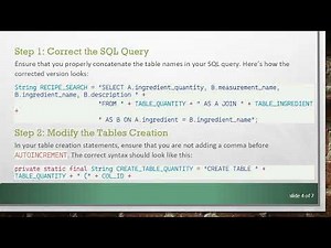 Resolving no such table Error in Android SQLite