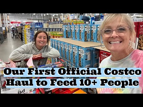 First Ever Official Costco Haul! Bulk Buying for Our Large Family