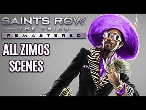 SAINTS ROW 3 Remastered All Zimos "Boogie Bus" Scenes 1080p 60FPS