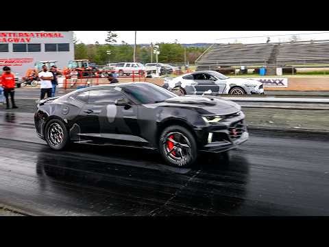First Drag Race In My 1,500HP Twin-Turbo GT350!!
