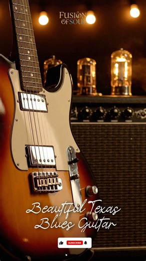Beautiful Texas Blues Guitar #guitar #bluesguitar #guitarist #bluesinstrumental #guitarsolo