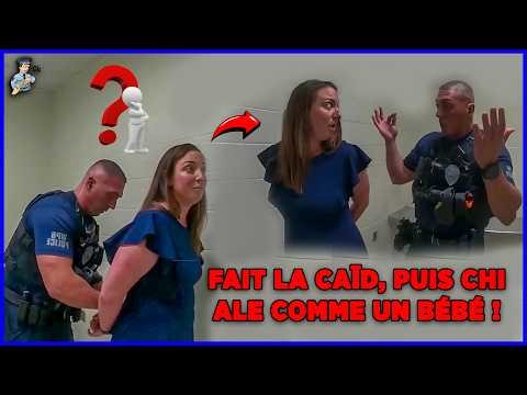Ivre, elle attaque un flic pour éviter l'amende... et finit en larmes menottée !
