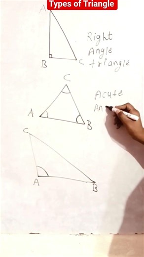 #Types of Triangle 📐#Maths #education #Shorts #Viral #trending #ytshorts