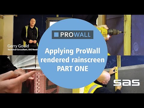 How To Apply Rendered Cladding For A Stable Rendered Finish - ProWall Part One