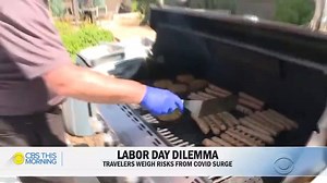 The CDC is advising unvaccinated Americans to avoid travel this Labor Day weekend. But millions are sticking to their holiday plans. | CBS Mornings