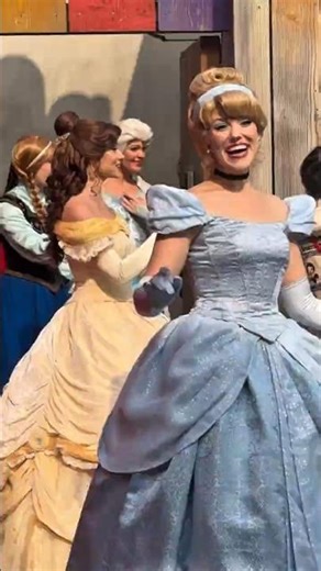 The Grand Entry of Disney Princesses 👑🔥#shorts #ytshorts #disney