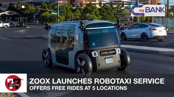 Zoox launches its Las Vegas robotaxi service