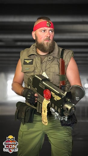 Catachan Jungle Fighter cosplay from the Warhammer 40K universe, filmed at Japan Expo Paris 2025 by Comic Con News. The Catachan regiments of the Imperial Guard are famous for their jungle warfare, survival skills, and iconic Rambo-style look, a fan-favorite in Warhammer 40K lore. Cosplayer : @mickperiuscraft video : @muratcankuscu @warhammerofficial #warhammer #warhammer40k #gamesworkshop #warhammercommunity #catachan #cosplay #halloween #comicconnews | Comic Con News