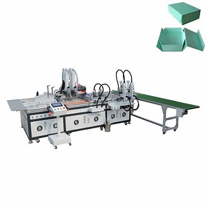 [Hot Item] Automatic Steel Sheet and Magnet Pasting Applying Machine for High-End Packaging Box