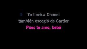 Karaoke Chanel - Becky G - CDG, MP4, KFN - Karaoke Version
