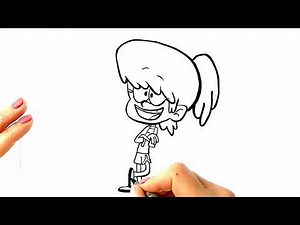 How to Draw Loud House Characters - Lynn Loud * Very Easy