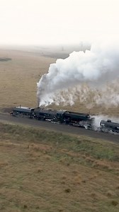 200K views · 6K reactions |  A Beyer-Garratt locomotive hard at work is a beautiful sight from every angle - even from the air! 拾 We'll be back again tomorrow with steam train rides from #bathurst station. See you there!  Sam Corry | Transport Heritage NSW | Facebook
