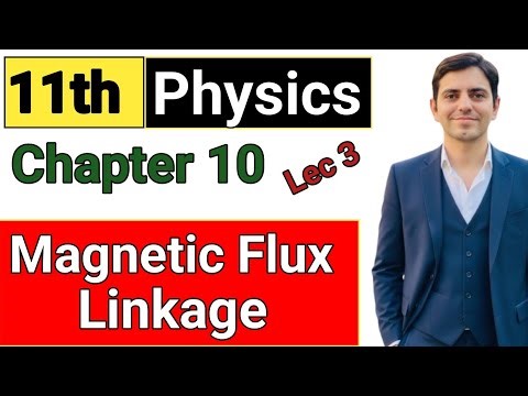 Magnetic Flux Linkage Urdu/Hindi | Class 11 Physics New Book Chapter 10 Electromagnetism