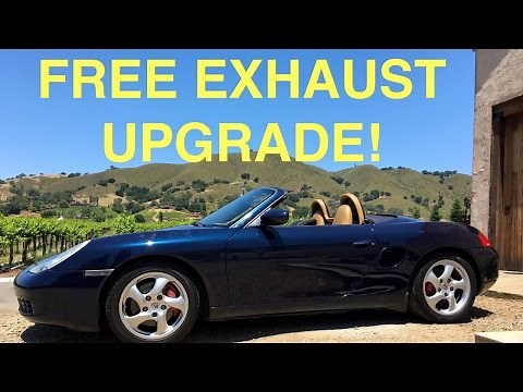 Free Exhaust Upgrade - Boxster 986