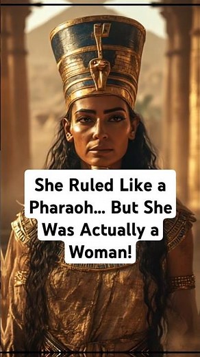 Hatshepsut: The Queen Who Became Pharaoh | Egypt's Forgotten Ruler #history #egyptianhistory