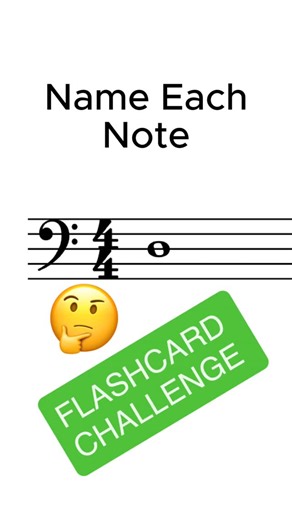 Mr. Jordan on Instagram: "Bass Clef Note-Naming Challenge How fast can you name every note on the bass clef? Flashcards appear → think fast → answer revealed. No instrument needed — just your brain. Perfect for: 🎹 Piano players 🎷 Band students 🎸 Bass players 🎼 Music theory practice 👉 Save this and try again later 👉 Comment your score 👇 More rhythm + theory challenges in Rhythm Bootcamp (link in bio) #bassclef #notenaming #musicchallenge #musictheory #sightreading musicstudents bandlife pi