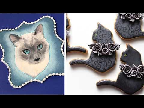 30 Minutes Cookie Decorating for Cat Lovers