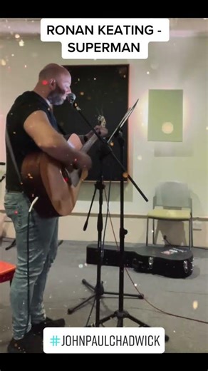 Superman by Ronan Keating performed by John Paul Chadwick #superman #ronankeating #johnpaulchadwick
