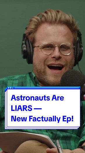 Never trust an astronaut... Check out the full episode of Factually wherever you get podcasts and on YouTube!