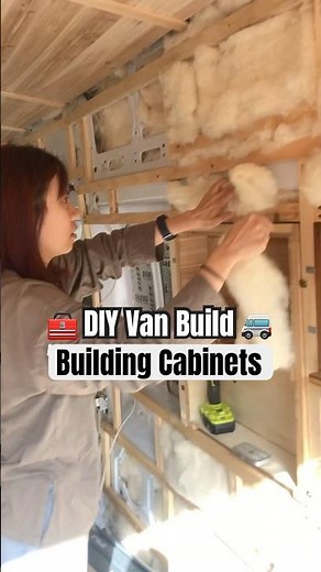 Part 21 Van Build - How to Build Upper Cabinets in Your Van (Easy DIY)