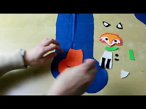 How to Make a Fox Applique Christmas Stocking - Sewing Tutorial