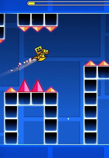 day 9 of making a teto lvl in gd (tea toe) started custom spike design :D