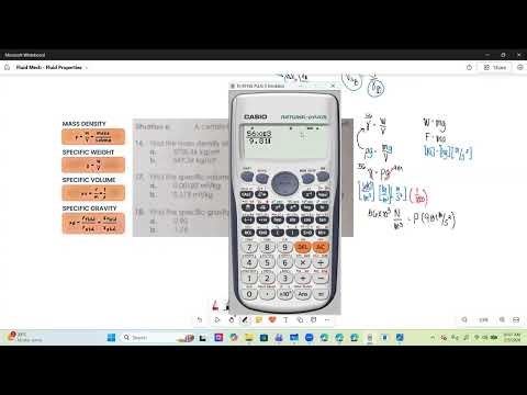 Fluid Mechanics and Hydraulics Problem Sets