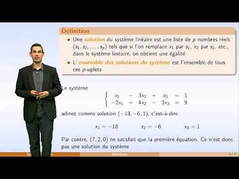 Linear Systems - Part 2: Theory