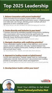 6.2K views · 40 reactions | Lead with Impact: How to Answer 2025...