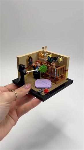 8.2K views · 1.8K reactions | I built some LEGO Harry Potter scenes LEGO didn‘t - this time I made a diorama based on the death of Harry‘s parents and I built baby Harry‘s nursery  #legoharrypotter #legodiorama #legomoc #legotutorial #voldemort #lilypotter #legocreation | trippinbricks | Facebook
