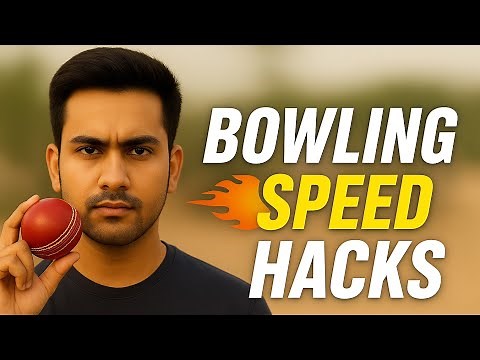 How to Increase Your Bowling Speed at Home | 10 Scientific Drills (No Academy Needed)