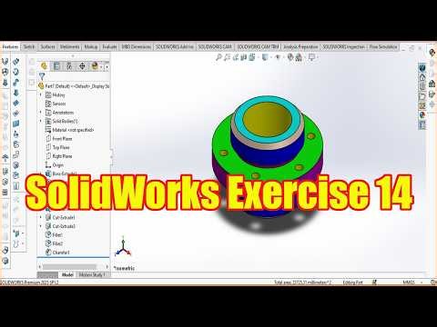 SolidWorks Exercise 14