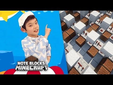 Baby Shark (MINECRAFT NOTE BLOCKS)